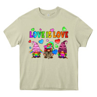 Mossy lgbtq love is love gnomes Heavy Core Tee - HRA Design Shop