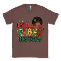 Chestnut i am black history black girl Classic Tee - MaliasSmallBusiness