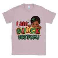 Lilac i am black history black girl Classic Tee - MaliasSmallBusiness