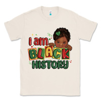 Natural i am black history black girl Classic Tee - MaliasSmallBusiness