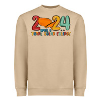 Mushroom total solar eclipse Heavyweight Sweatshirt - MaliasSmallBusiness