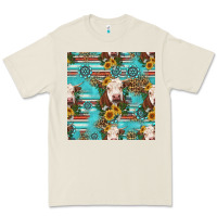 Bone charolais cow seamless pattern Premium Tee - HRA Design Shop