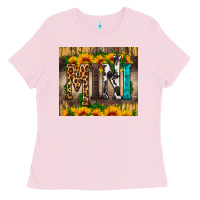 Bubblegum Pink mini tumbler Ladies Tee - HRA Design Shop