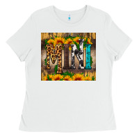 White mini tumbler Ladies Tee - HRA Design Shop