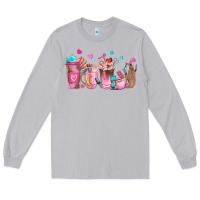 Moon Dust nail tech coffee cups Long Sleeve Tee - NancyCooperArtShop