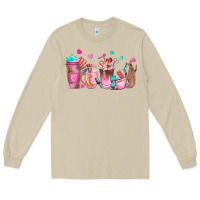 Mushroom nail tech coffee cups Long Sleeve Tee - NancyCooperArtShop