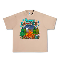 Burro happy camper Urban Heavy Tee - MaliasSmallBusiness