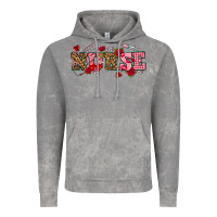 Cloud Rock valentines day nurse Vintage Hoodie - NancyCooperArtShop