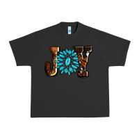 Pigment Black joy with gemstone ado Urban Heavy Tee - AdoDesignShop