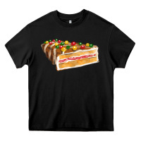 Black chocolate christmas cake fa element Heavy Core Tee - FaDigitalArtStudio