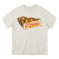Cream chocolate christmas cake fa element Heavy Core Tee - FaDigitalArtStudio