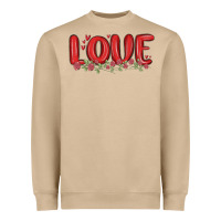 Mushroom love valentine s day Heavyweight Sweatshirt - MaliasSmallBusiness