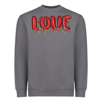 Storm love valentine s day Heavyweight Sweatshirt - MaliasSmallBusiness