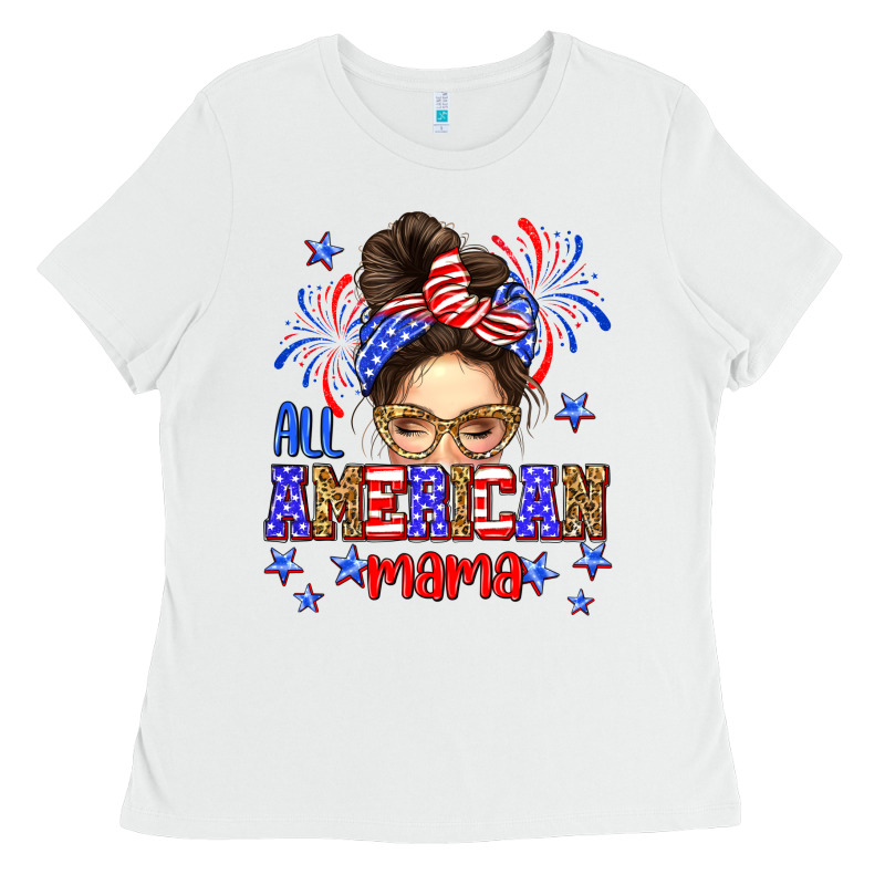 All American Mama Ladies Tee by Neo Western | Teevron