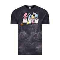 Cloud Black easter bunny gnomes Vintage Tee - Jasminsmagicworld