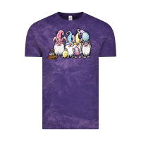 Cloud Purple easter bunny gnomes Vintage Tee - Jasminsmagicworld