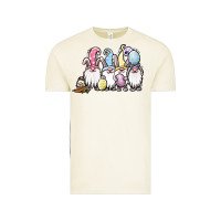 Vintage Arctic easter bunny gnomes Vintage Tee - Jasminsmagicworld