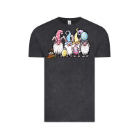 Vintage Black easter bunny gnomes Vintage Tee - Jasminsmagicworld