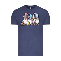 Vintage Denim easter bunny gnomes Vintage Tee - Jasminsmagicworld