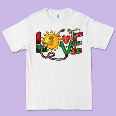 Summer Nurse Premium Tee Designed By Cowhidedigitalart