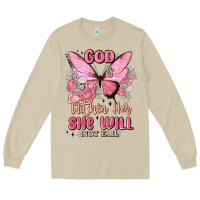 Mushroom god is within her she will not fail Long Sleeve Tee - MaliasSmallBusiness