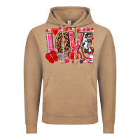 Vintage Coffee valentines day love nurse Vintage Hoodie - NancyCooperArtShop