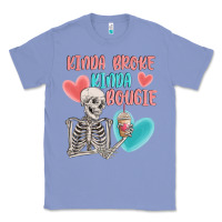 Colony Blue kinda broke kinda bougie Classic Tee - MaliasSmallBusiness