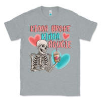 Heather Grey kinda broke kinda bougie Classic Tee - MaliasSmallBusiness