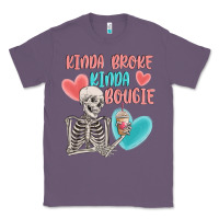 Lavender kinda broke kinda bougie Classic Tee - MaliasSmallBusiness