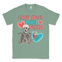 Sage kinda broke kinda bougie Classic Tee - MaliasSmallBusiness