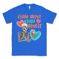 True Royal kinda broke kinda bougie Classic Tee - MaliasSmallBusiness