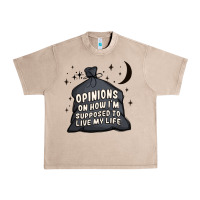 French Oak opinions on how i'm supposed to live my life Urban Heavy Tee - MaliasSmallBusiness