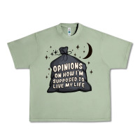 Oil Green opinions on how i'm supposed to live my life Urban Heavy Tee - MaliasSmallBusiness