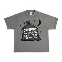 Tornado opinions on how i'm supposed to live my life Urban Heavy Tee - MaliasSmallBusiness
