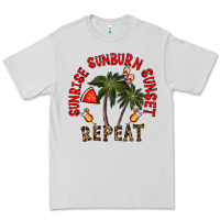 Dove Grey sunrise sunburn sunnset repeat Premium Tee - CowhideDigitalArt