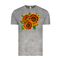 Cloud Rock tiger eyes sunflower Vintage Tee - LillyAllenDesigns