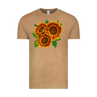 Vintage Camel tiger eyes sunflower Vintage Tee - LillyAllenDesigns