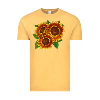 Vintage Mustard tiger eyes sunflower Vintage Tee - LillyAllenDesigns