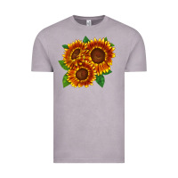 Vintage Zinc tiger eyes sunflower Vintage Tee - LillyAllenDesigns