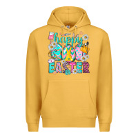 Mustard Happy Easter Egg Nurse Premium Hoodie - HowdyJamesFarm