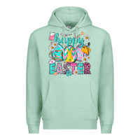 Seafoam Happy Easter Egg Nurse Premium Hoodie - HowdyJamesFarm