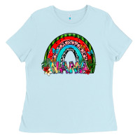 Baby Blue nana Ladies Tee - SublimationCraftShop