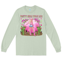 Matcha pretty girls walk like this this Long Sleeve Tee - NancyCooperArtShop