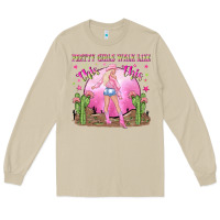 Mushroom pretty girls walk like this this Long Sleeve Tee - NancyCooperArtShop