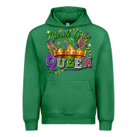 Emerald mardi gras queen Urban Hoodie - FaDigitalArtStudio
