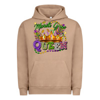 Pigment Burro mardi gras queen Urban Hoodie - FaDigitalArtStudio