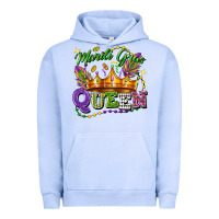 Pigment Grape Ice mardi gras queen Urban Hoodie - FaDigitalArtStudio