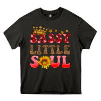 Asphalt sassy little soul Heavy Core Tee - HRA Design Shop