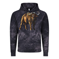Cloud Black Buffalo Vintage Hoodie - LillyAllenDesigns