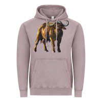 Vintage Zinc Buffalo Vintage Hoodie - LillyAllenDesigns